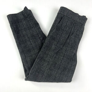 Aritzia Babaton Cohen Plaid Pant Cashmere Wool Blend Cropped Trouser Size 00
